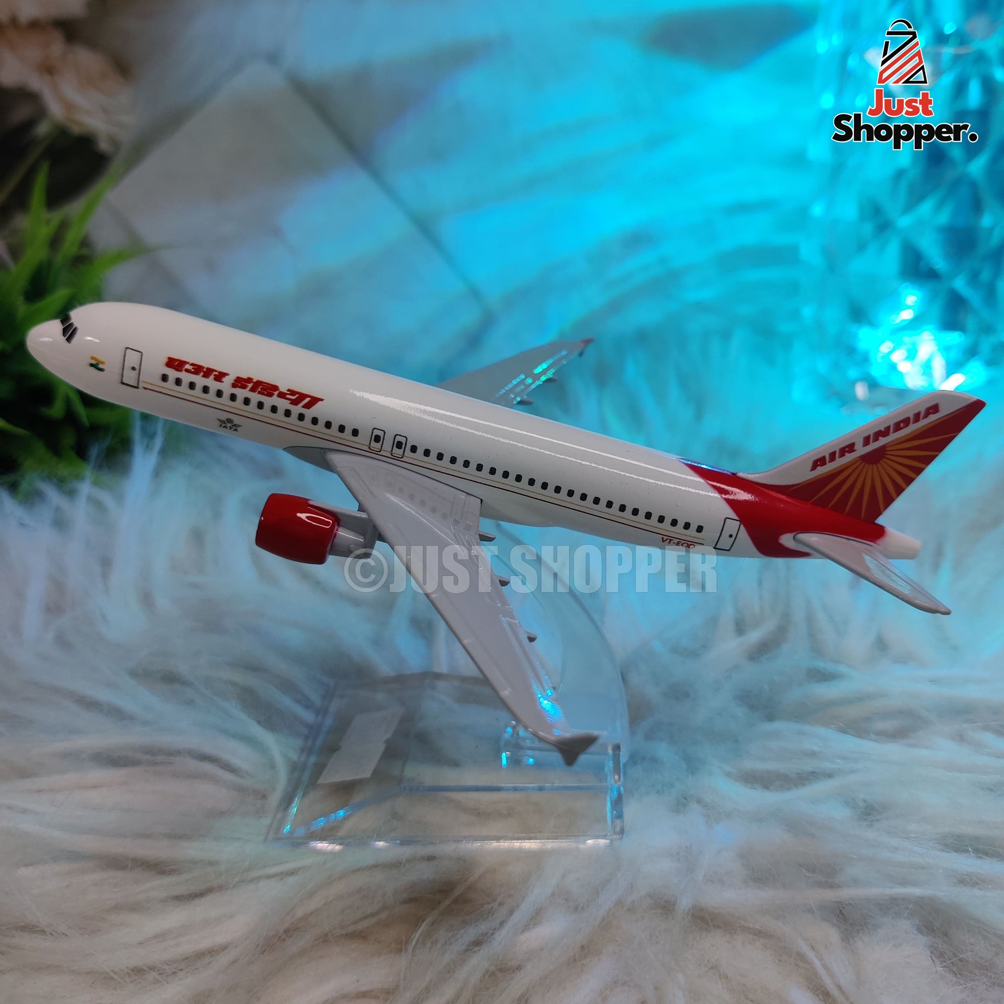 Diecast AIR INDIA Flight – Just Shopper