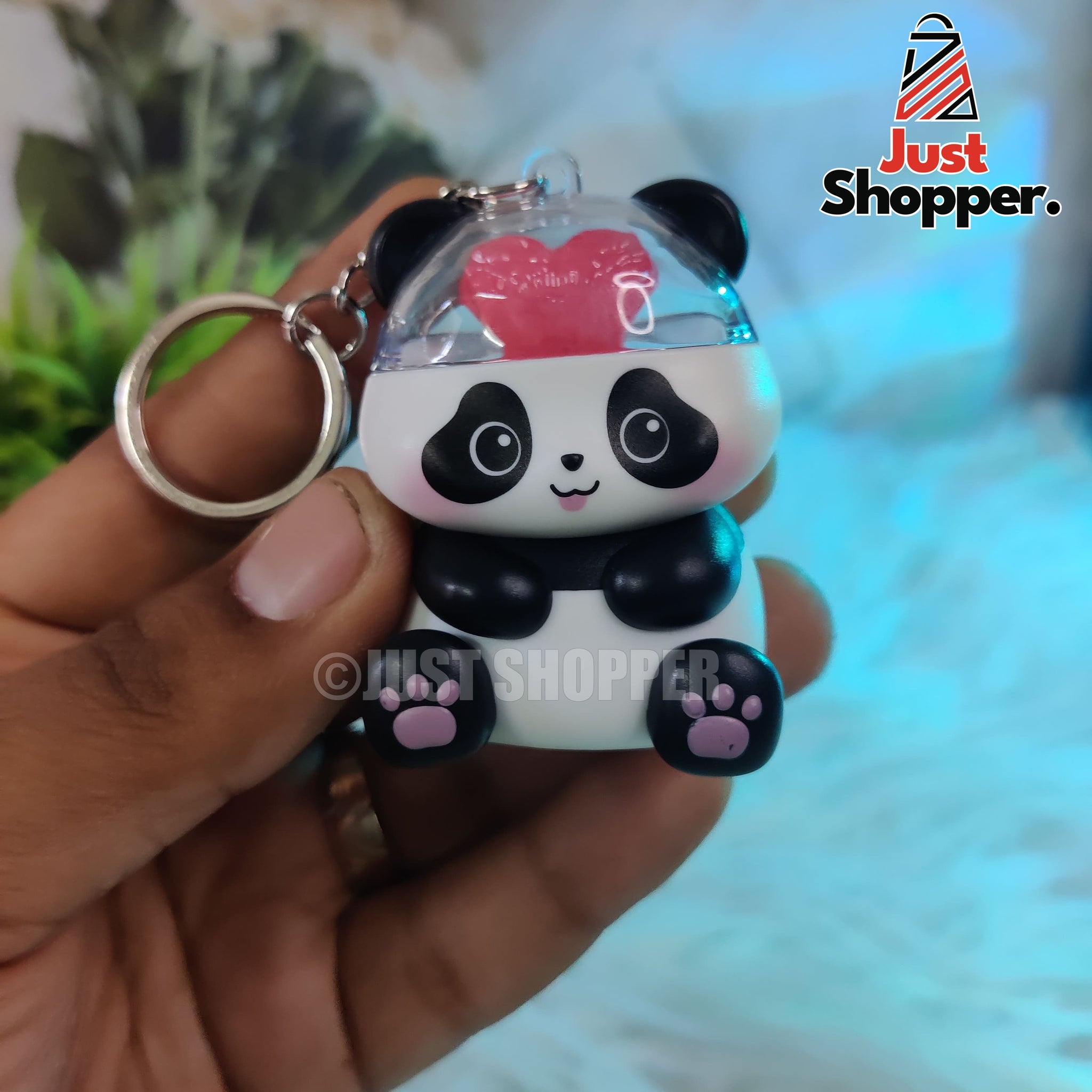 I LOVE YOU Panda Keychain – Just Shopper